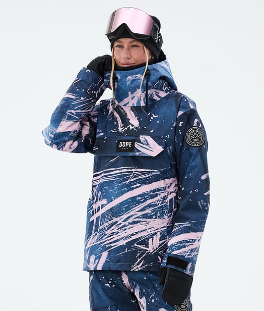 Dope Blizzard W Snowboardjacka Dam Carvings Pink