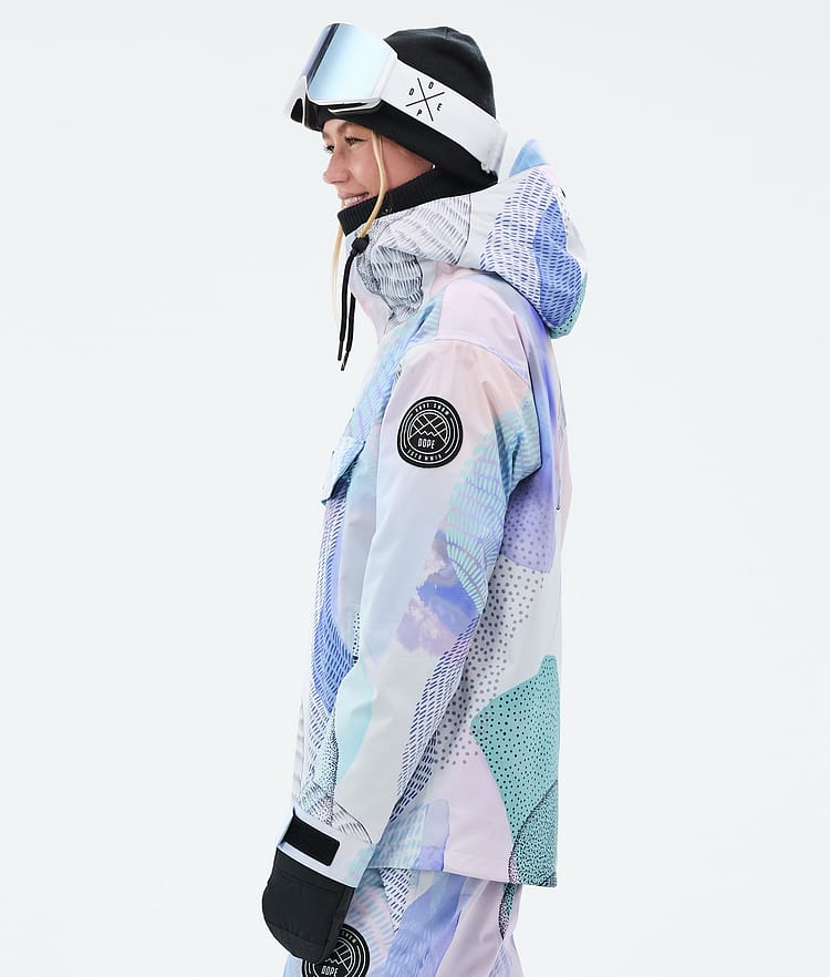 Dope Blizzard W Snowboardjacka Dam Mist, Bild 5 av 8