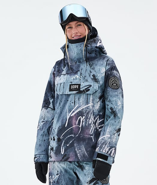 Dope Blizzard W Snowboardjacka Dam Punk Blue