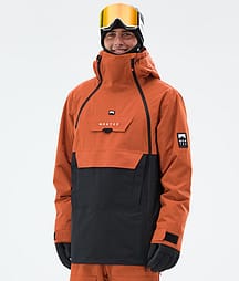 Montec Doom Skidjacka Herr Burned Orange/Black