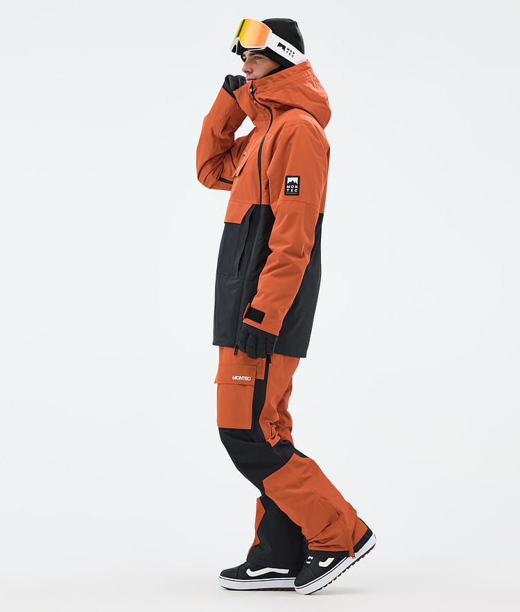 Montec Doom Snowboardjacka Herr Burned Orange/Black, Bild 4 av 11