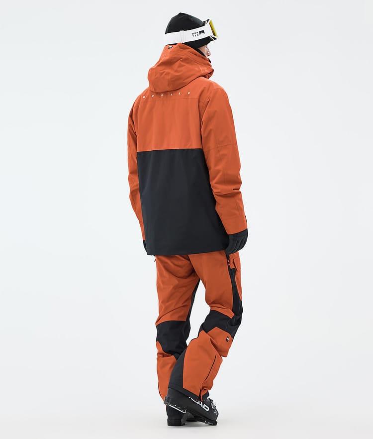 Montec Doom Skidjacka Herr Burned Orange/Black, Bild 5 av 11