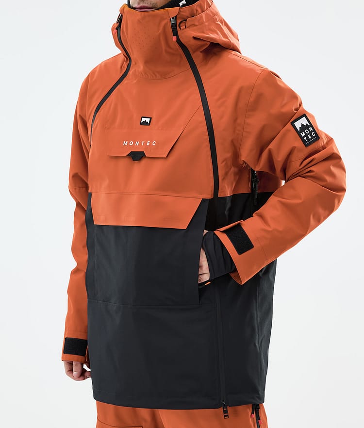 Montec Doom Snowboardjacka Herr Burned Orange/Black, Bild 8 av 11