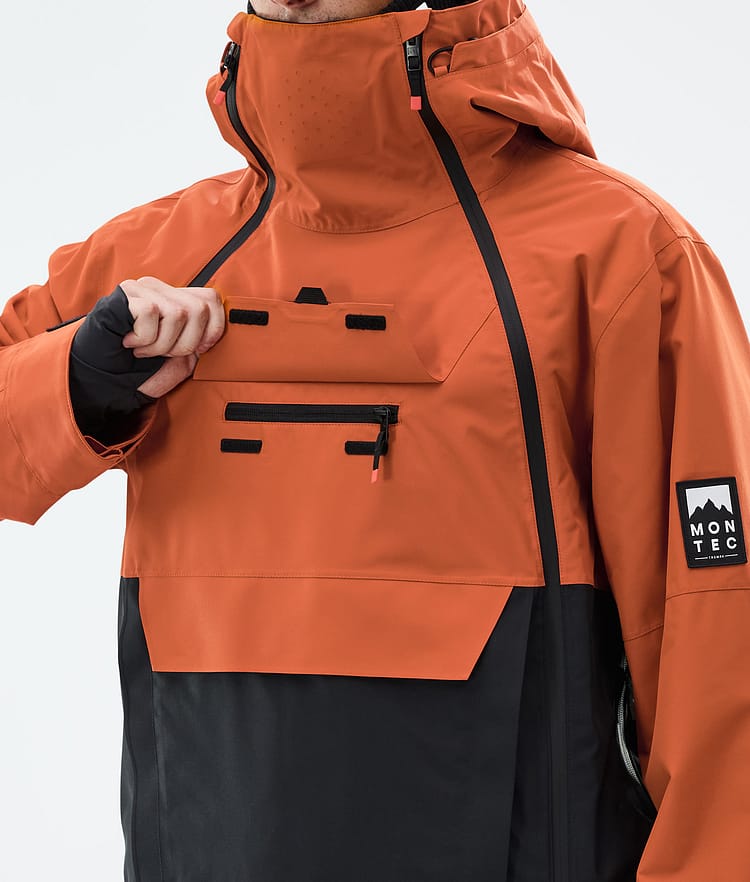 Montec Doom Snowboardjacka Herr Burned Orange/Black, Bild 10 av 11