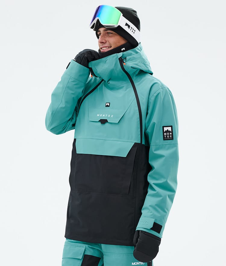 Montec Doom Snowboardjacka Herr Turquoise/Black, Bild 1 av 11