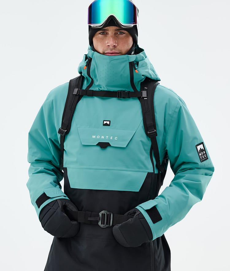 Montec Doom Skidjacka Herr Turquoise/Black, Bild 2 av 11