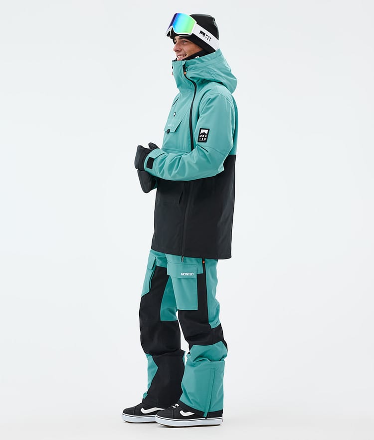 Montec Doom Snowboardjacka Herr Turquoise/Black, Bild 4 av 11