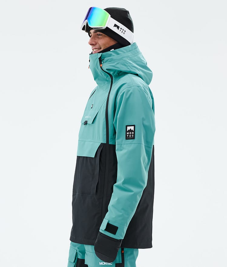 Montec Doom Snowboardjacka Herr Turquoise/Black, Bild 6 av 11
