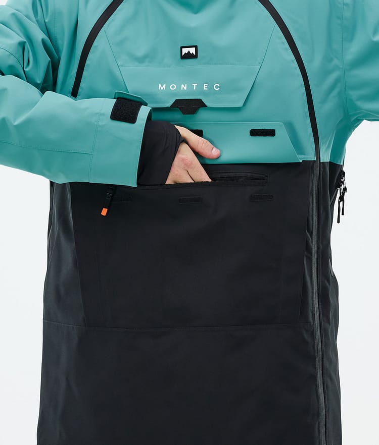 Montec Doom Skidjacka Herr Turquoise/Black, Bild 9 av 11