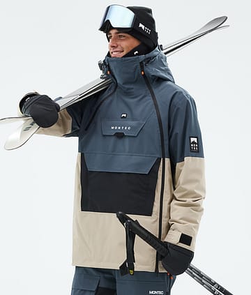 Montec Doom Skidjacka Man Metal Blue/Black/Sand