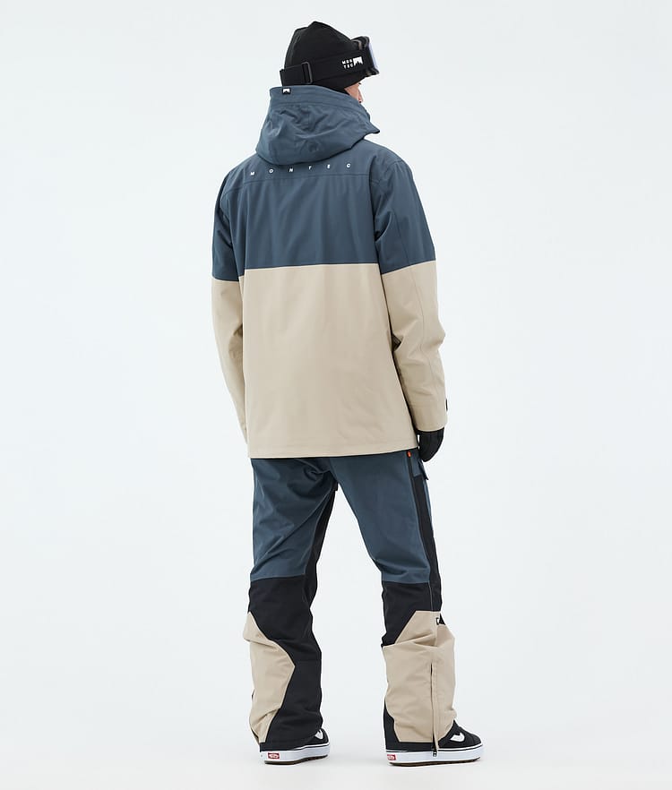 Montec Doom Snowboardjacka Herr Metal Blue/Black/Sand, Bild 5 av 11