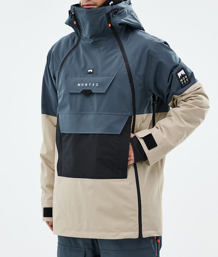 Montec Doom Skidjacka Herr Metal Blue/Black/Sand, Bild 8 av 11