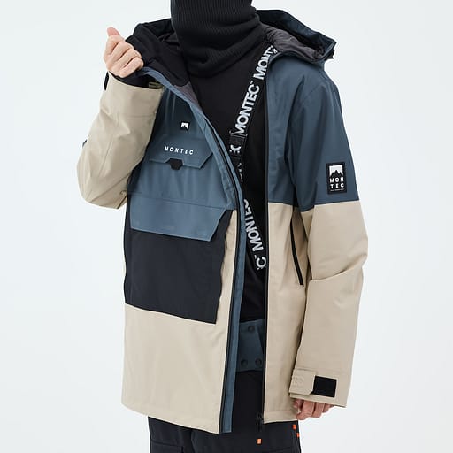 Asymmetrisk främre dragkedja med inre flik Huvudproduktbild,