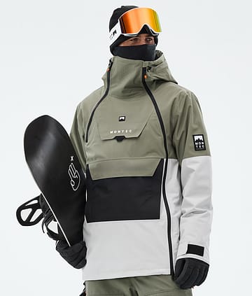 Montec Doom Snowboardjacka Man Greenish/Black/Light Grey