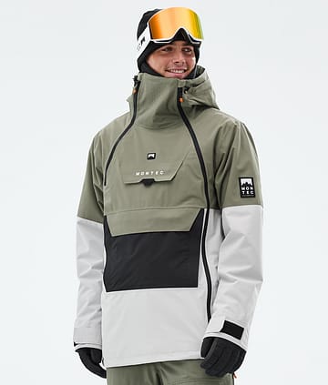 Montec Doom Skidjacka Man Greenish/Black/Light Grey