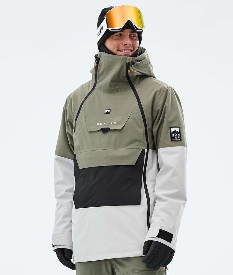 Montec Doom Skidjacka Herr Greenish/Black/Light Grey, Bild 1 av 11