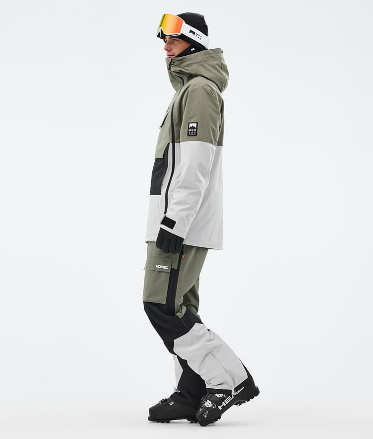 Montec Doom Skidjacka Herr Greenish/Black/Light Grey, Bild 4 av 11