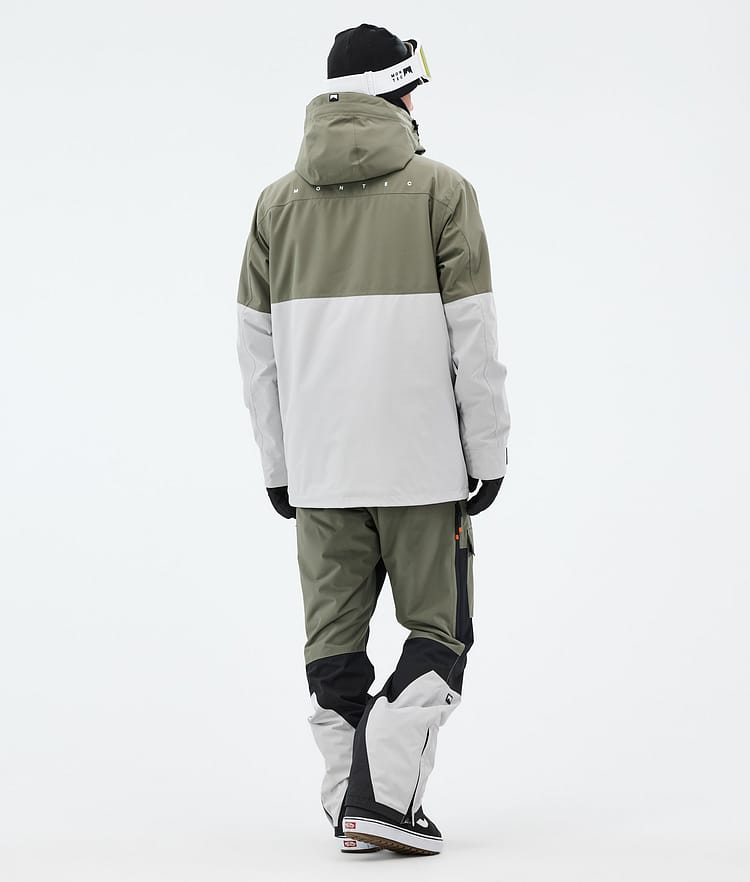 Montec Doom Snowboardjacka Herr Greenish/Black/Light Grey, Bild 5 av 11