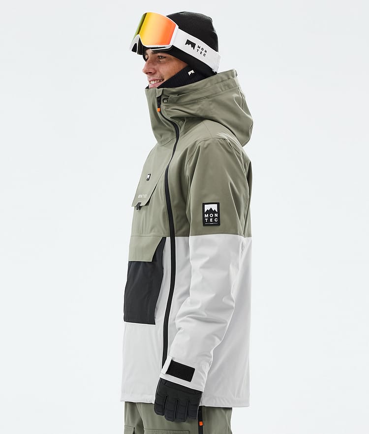 Montec Doom Snowboardjacka Herr Greenish/Black/Light Grey, Bild 6 av 11