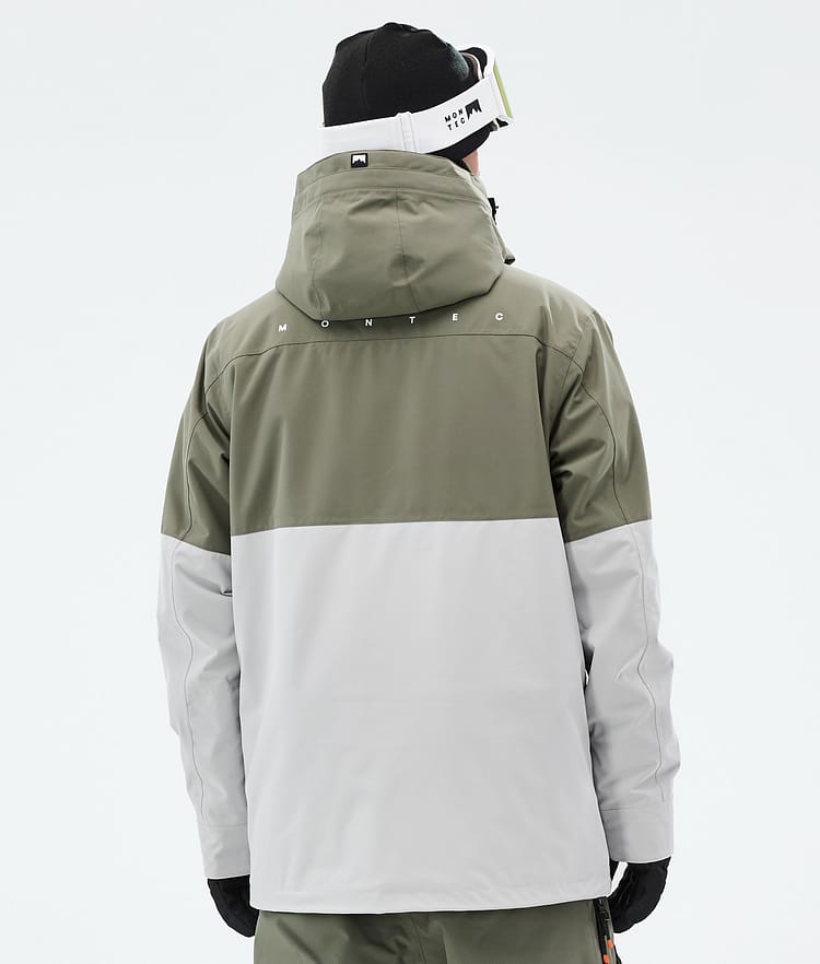 Montec Doom Snowboardjacka Herr Greenish/Black/Light Grey, Bild 7 av 11