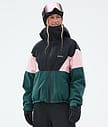 Dope Spartan W Skidjacka Dam Sport Black/Soft Pink/Bottle Green