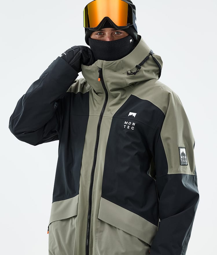 Montec Morpheus Snowboardjacka Herr Greenish/Black, Bild 2 av 10