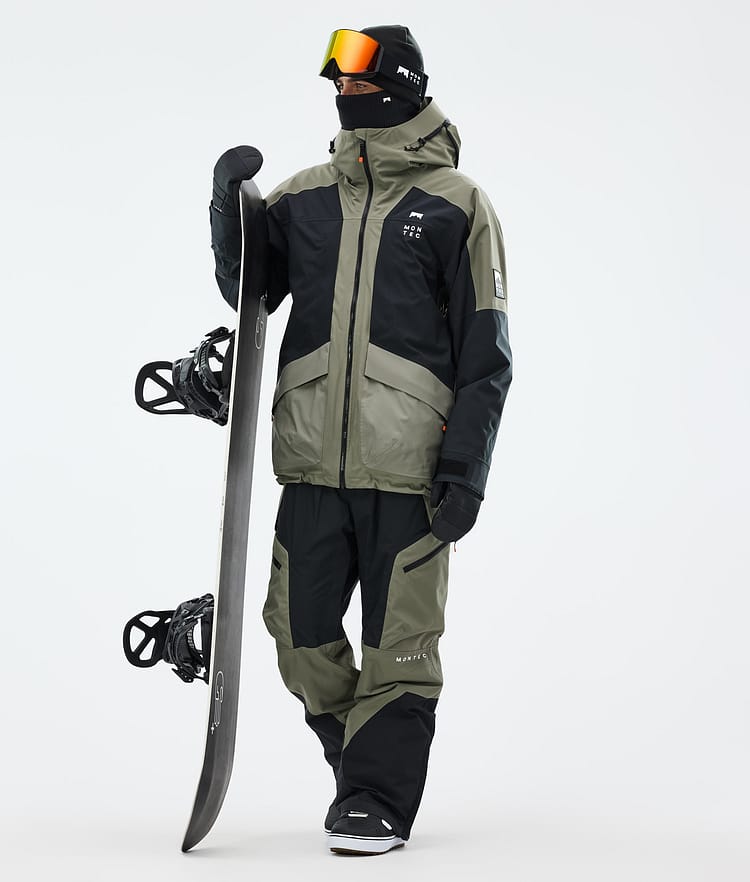 Montec Morpheus Snowboardjacka Herr Greenish/Black, Bild 3 av 10