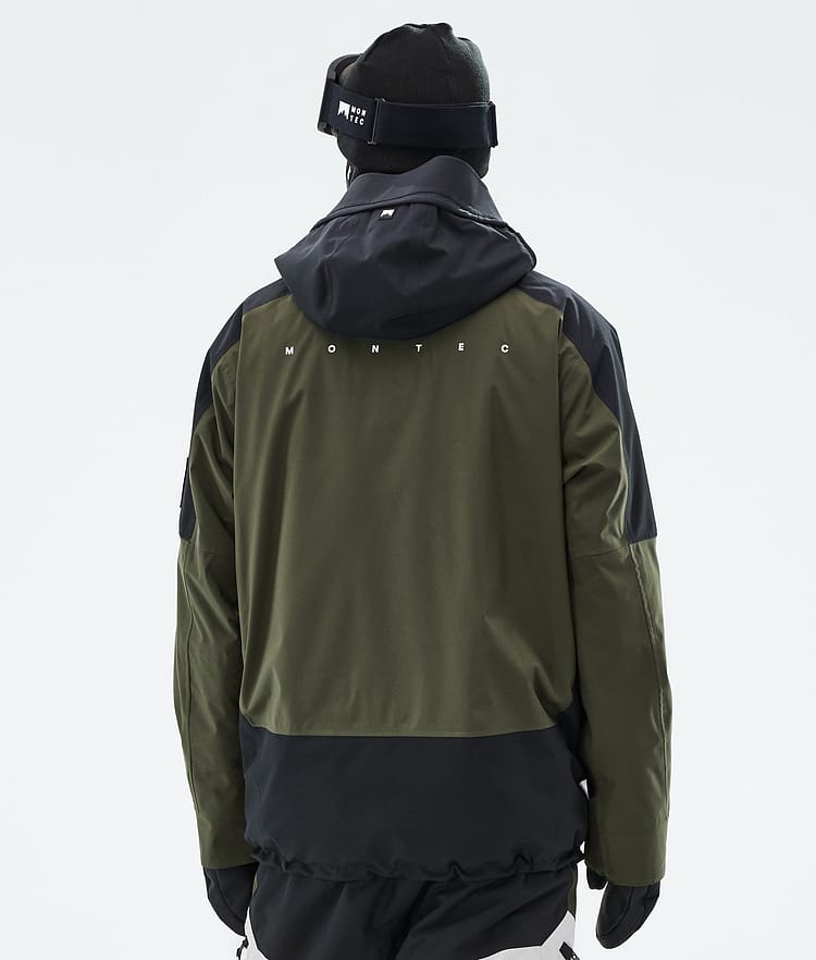Montec Morpheus Skidjacka Herr Black/Olive Green/Light Grey, Bild 7 av 10