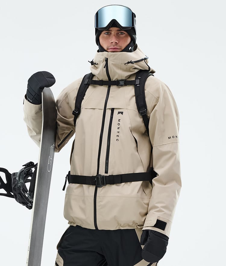Montec Oracle Snowboardjacka Herr Sand, Bild 1 av 11