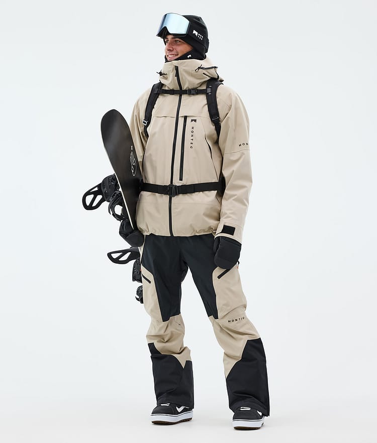 Montec Oracle Snowboardjacka Herr Sand, Bild 3 av 11