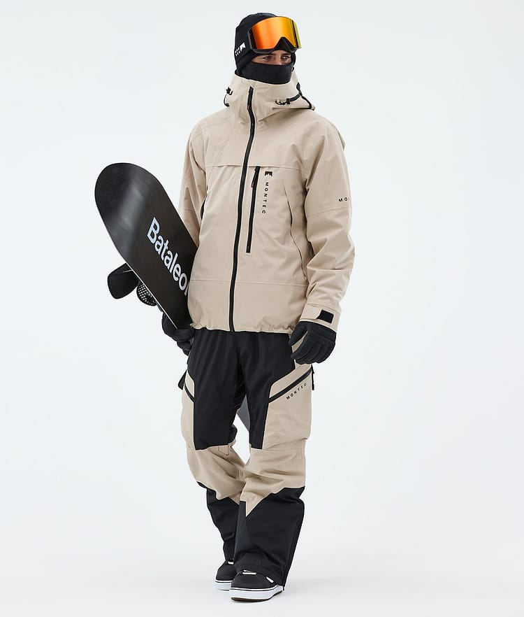 Montec Oracle Snowboardjacka Herr Sand, Bild 2 av 9