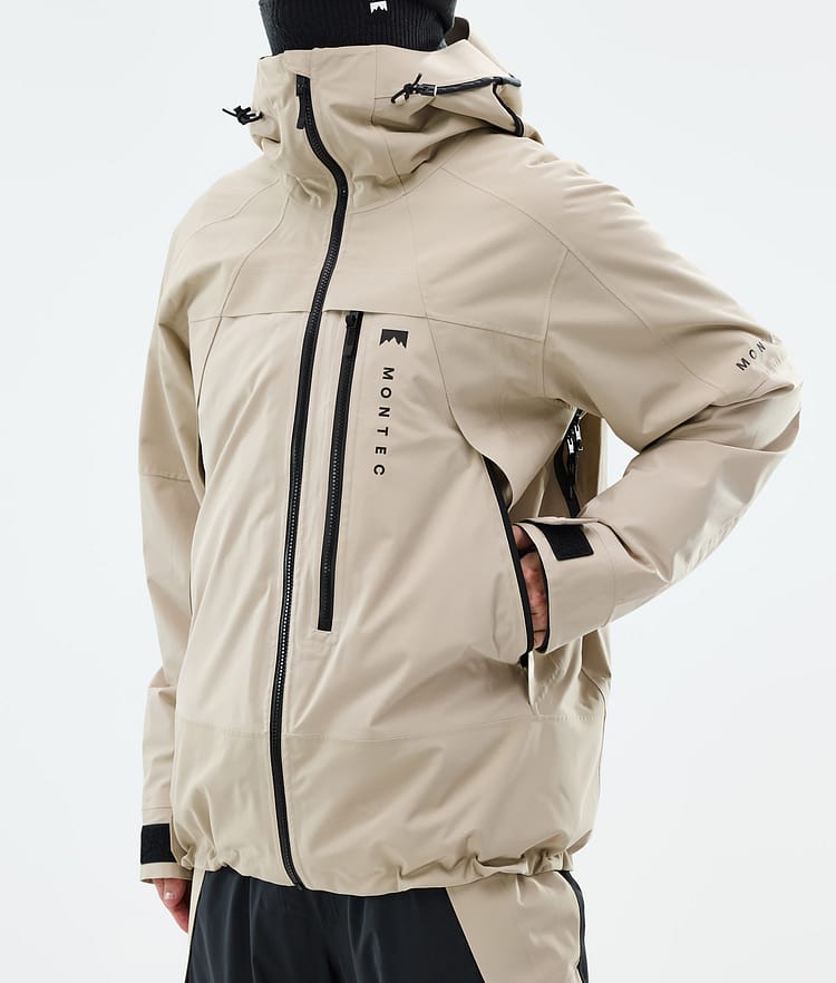 Montec Oracle Snowboardjacka Herr Sand, Bild 9 av 11
