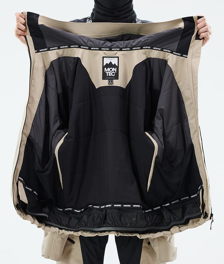 Montec Oracle Snowboardjacka Herr Sand, Bild 10 av 10