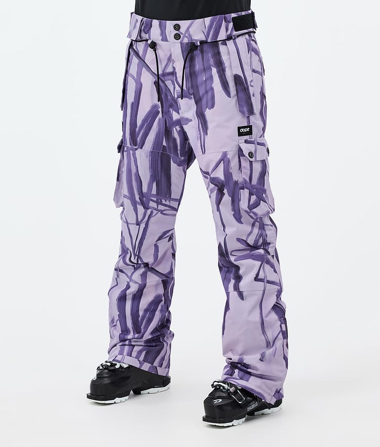 Dope Iconic W Skidbyxa Dam Scribble Purple, Bild 1 av 7