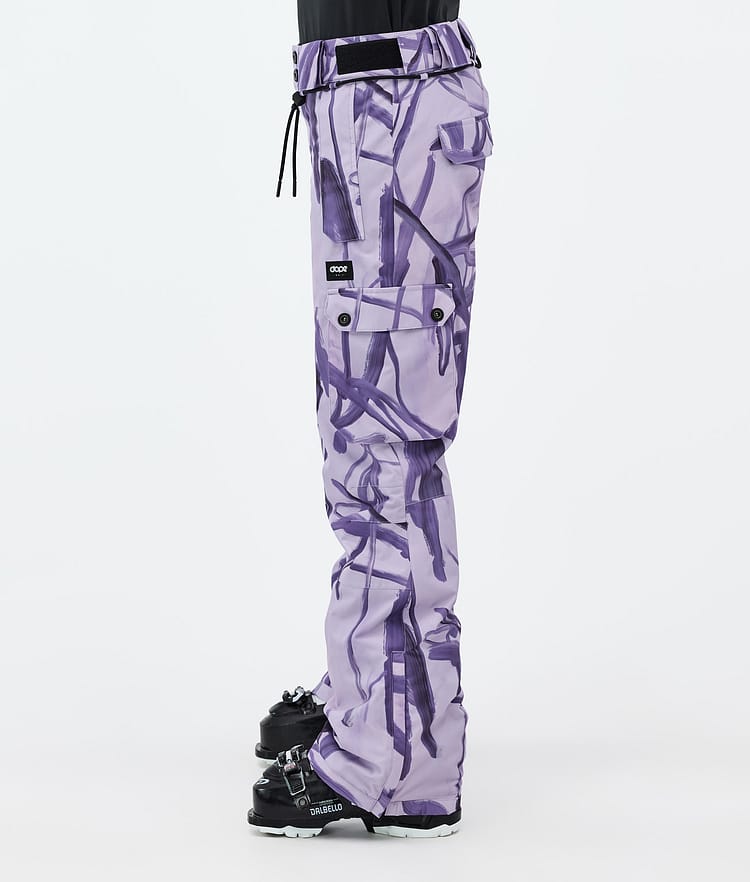 Dope Iconic W Skidbyxa Dam Scribble Purple, Bild 3 av 7