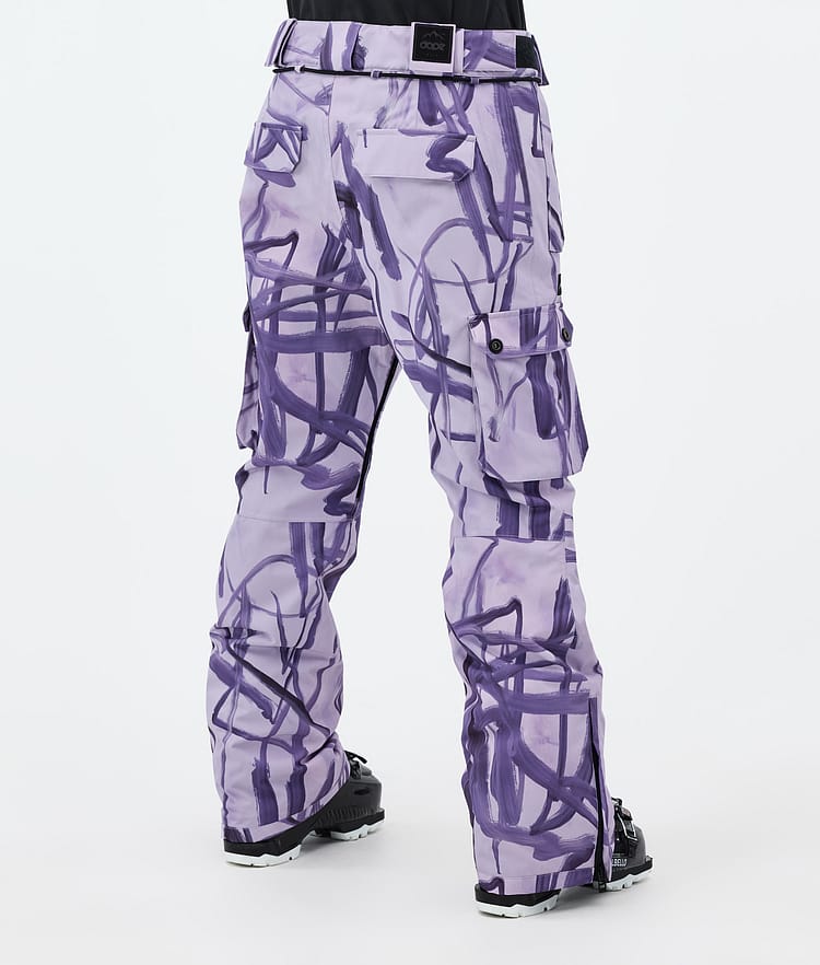Dope Iconic W Skidbyxa Dam Scribble Purple, Bild 4 av 7