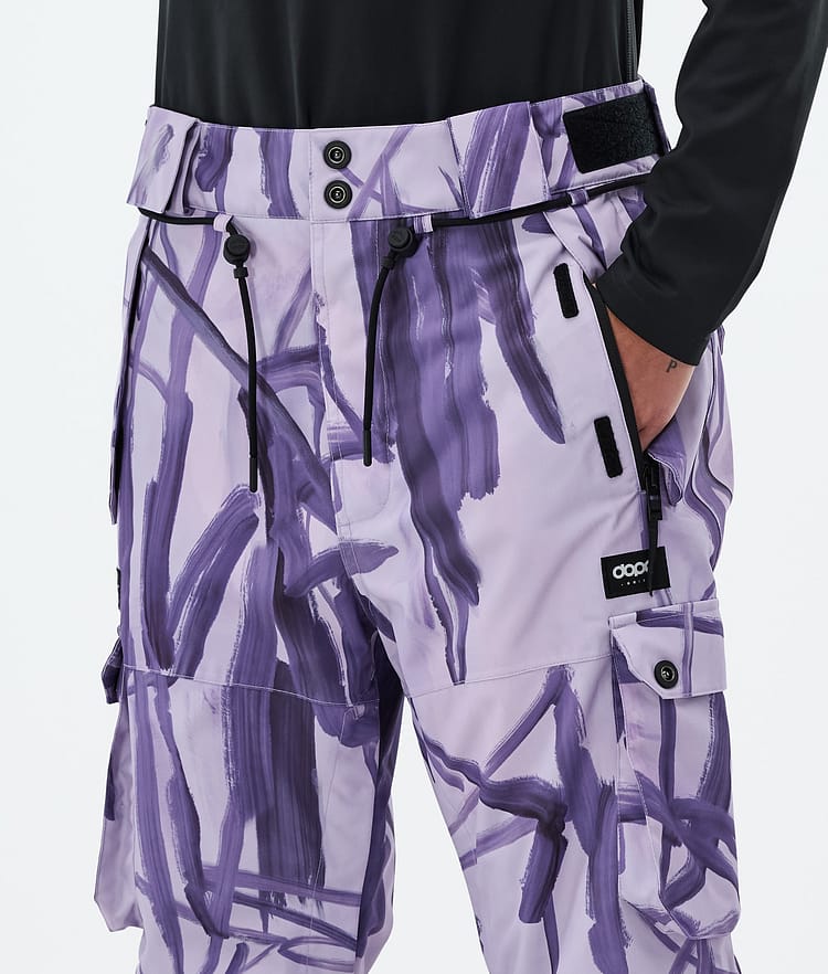 Dope Iconic W Skidbyxa Dam Scribble Purple, Bild 5 av 7