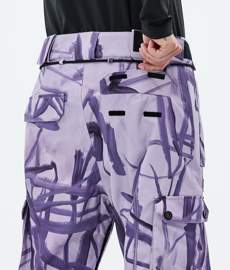 Dope Iconic W Skidbyxa Dam Scribble Purple, Bild 7 av 7