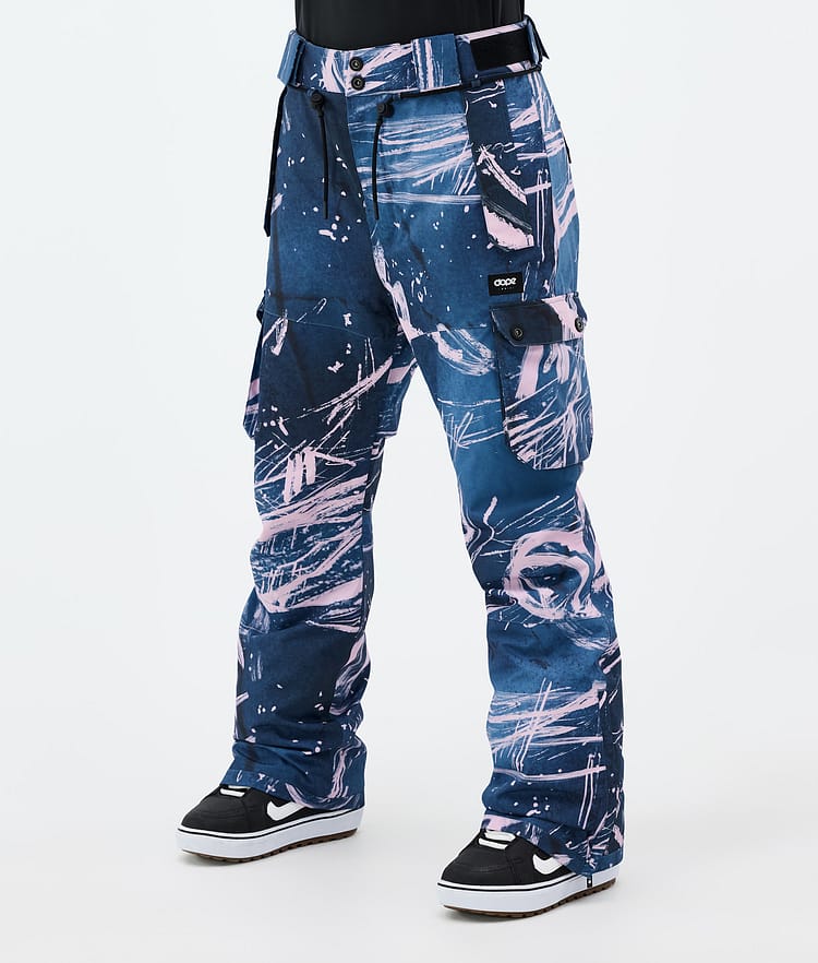 Dope Iconic W Snowboardbyxa Dam Carvings Pink, Bild 1 av 7
