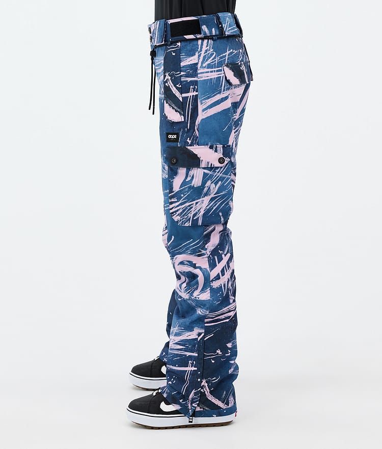 Dope Iconic W Snowboardbyxa Dam Carvings Pink, Bild 3 av 7