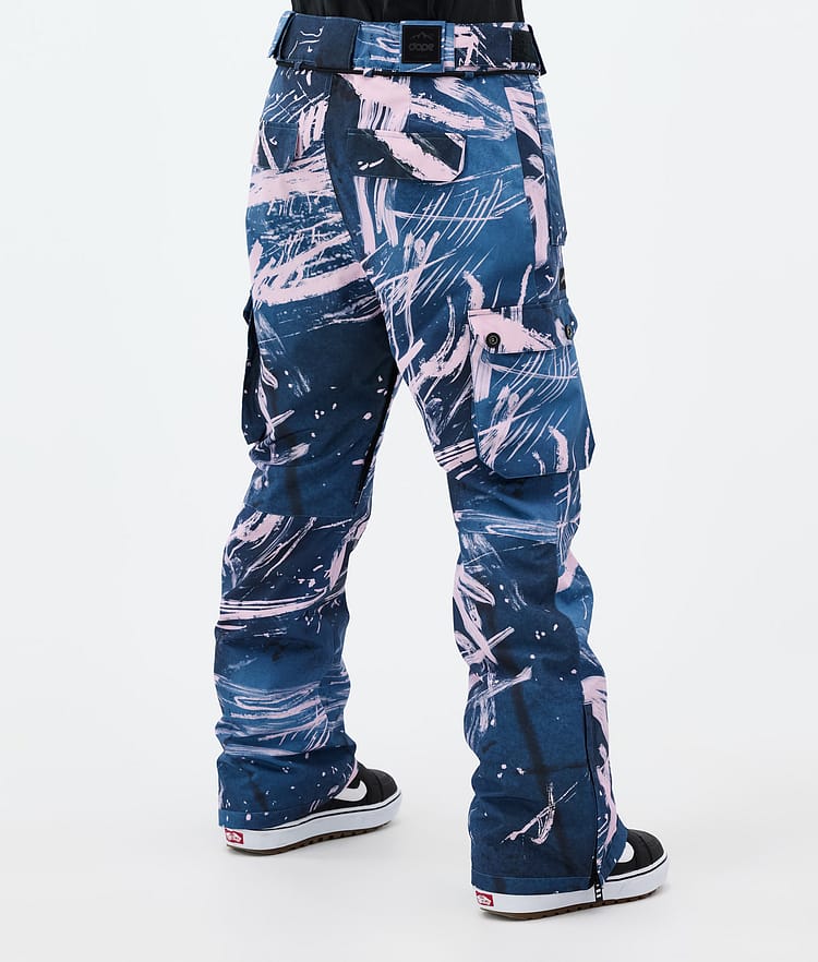 Dope Iconic W Snowboardbyxa Dam Carvings Pink, Bild 4 av 7