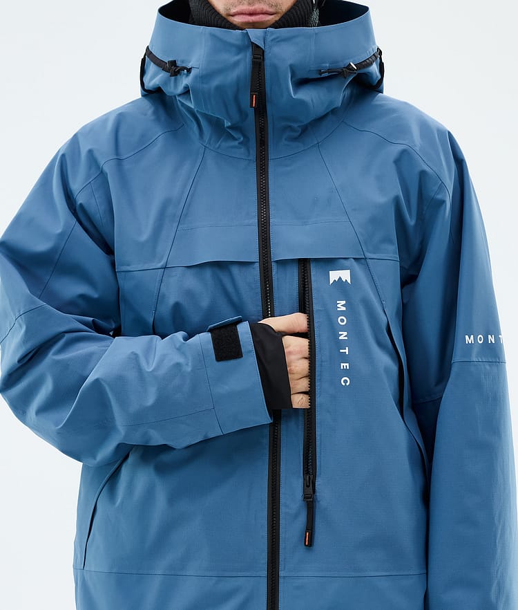 Montec Oracle Snowboardjacka Herr Blue Steel, Image 8 of 9