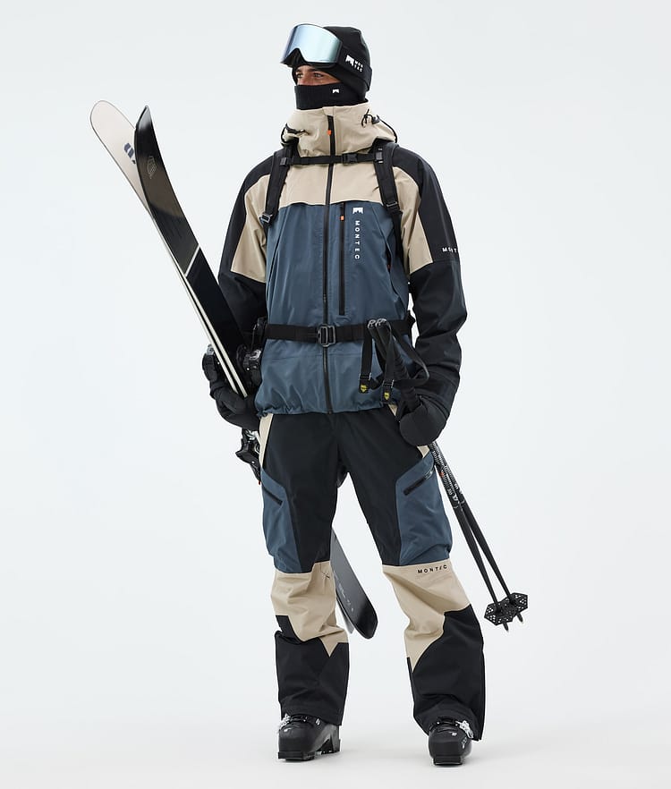 Montec Oracle Skidjacka Herr Sand/Black/Metal Blue, Bild 3 av 10