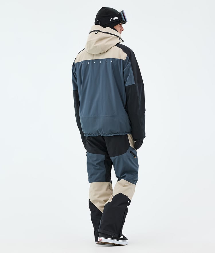 Montec Oracle Snowboardjacka Herr Sand/Black/Metal Blue, Bild 5 av 10