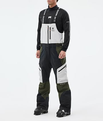 Montec Dozer Skidbyxa Man Light Grey/Black/Olive Green