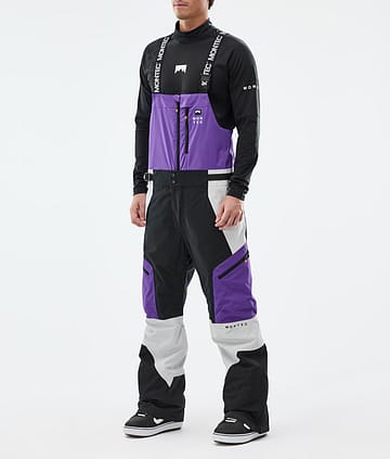 Montec Dozer Snowboardbyxa Man Vivid Purple/Black/Light Grey