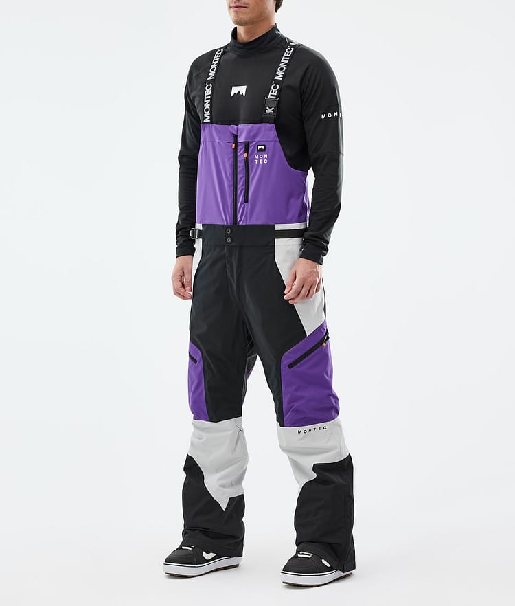 Montec Dozer Snowboardbyxa Herr Vivid Purple/Black/Light Grey, Bild 1 av 6