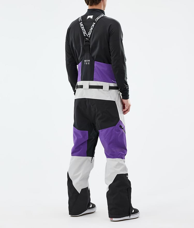Montec Dozer Snowboardbyxa Herr Vivid Purple/Black/Light Grey, Bild 3 av 6