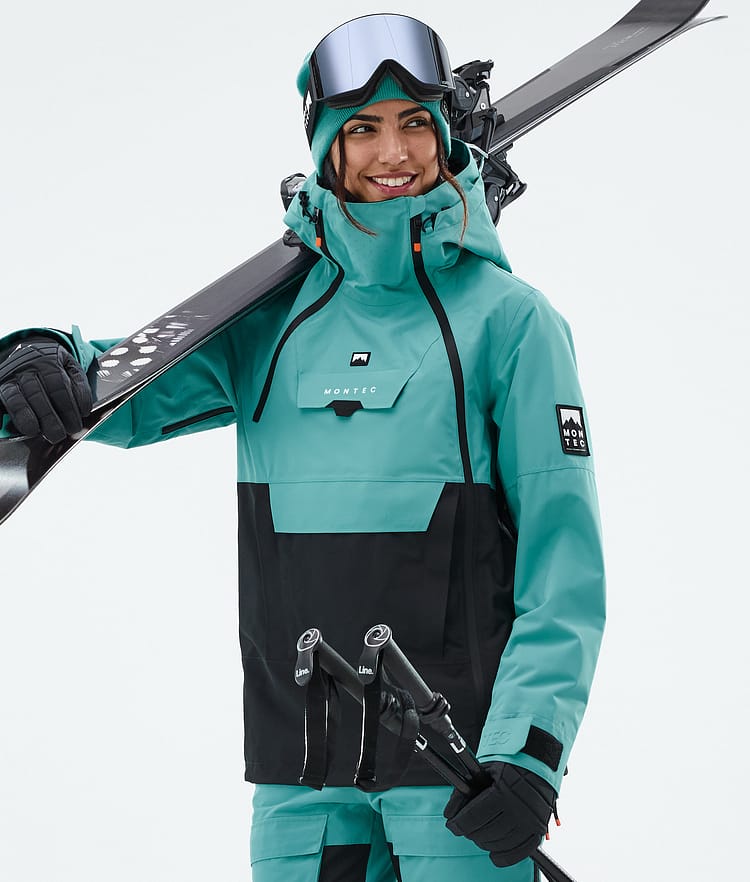Montec Doom W Skidjacka Dam Turquoise/Black, Bild 1 av 11