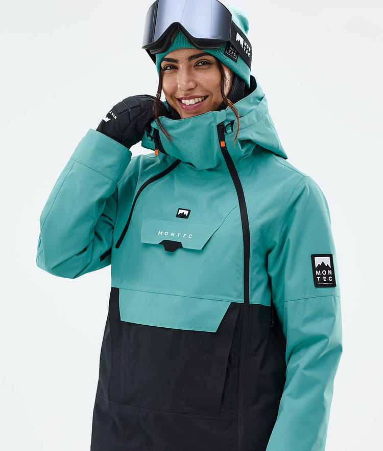 Montec Doom W Skidjacka Dam Turquoise/Black, Bild 2 av 11